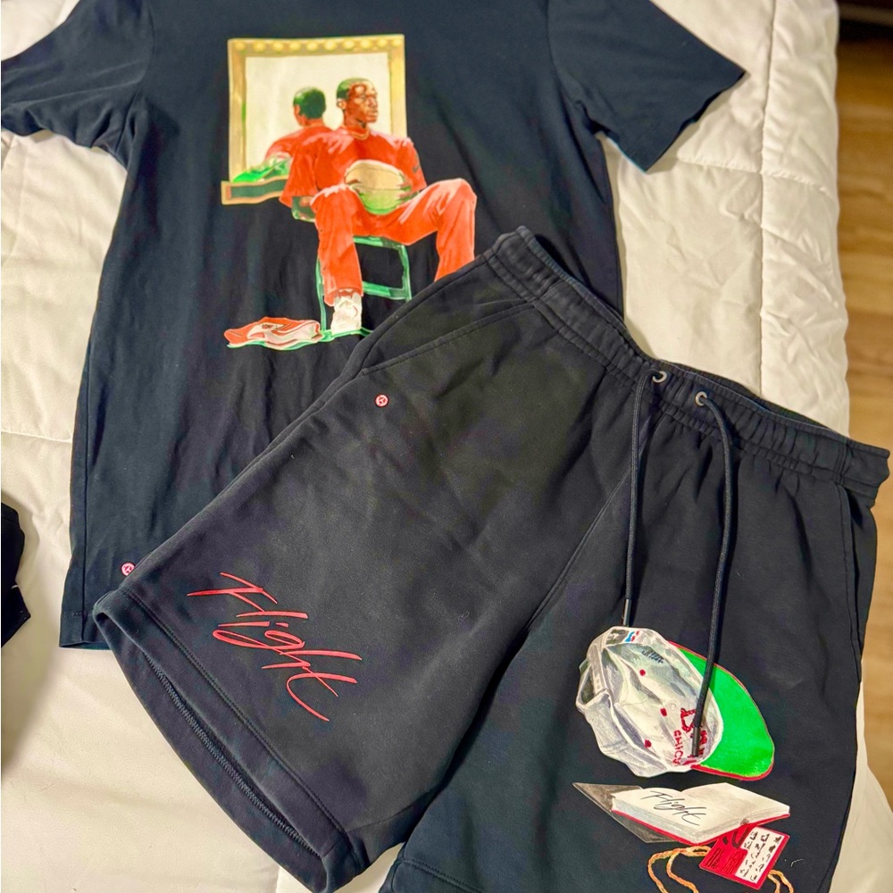 Jordan Artist Series T-shirt and shorts set- Men’s M